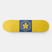 Vlag van Hamilton (Ontario, Canada) Persoonlijk Skateboard (Horizontaal)