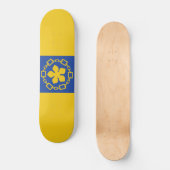Vlag van Hamilton (Ontario, Canada) Persoonlijk Skateboard (Voorkant)