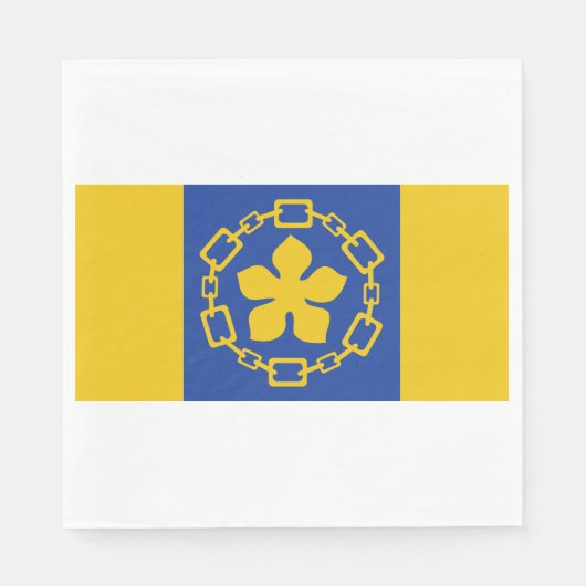 Vlag van Hamilton (Ontario, Canada) Servet (Voorkant)