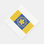 Vlag van Hamilton (Ontario, Canada) Servet (Hoek)