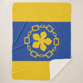 Vlag van Hamilton (Ontario, Canada) Sherpa Deken (Voorkant)
