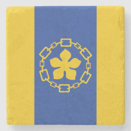 Vlag van Hamilton (Ontario, Canada) Stenen Onderzetter