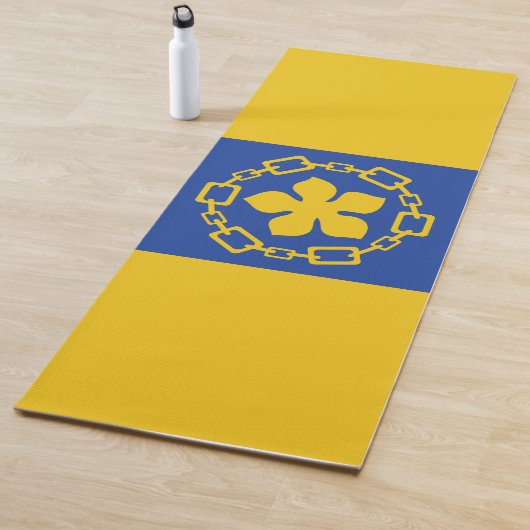 Vlag van Hamilton (Ontario, Canada) Yogamat (In situ)