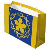 Vlag van Hamilton, Ontario Grote Cadeautas (Achterkant Gekanteld)