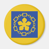 Vlag van Hamilton, Ontario Magnet (Voorkant)