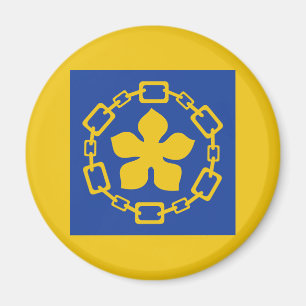 Vlag van Hamilton, Ontario Magnet