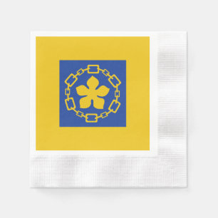 Vlag van Hamilton, Ontario Napkins Servet