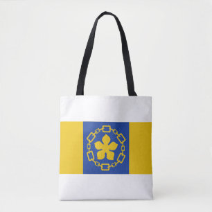 Vlag van Hamilton, Ontario Tote Bag