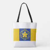 Vlag van Hamilton, Ontario Tote Bag (Achterkant)