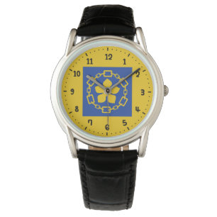 Vlag van Hamilton, Ontario Watch Horloge