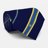 vlag van Hamilton strepen Stropdas (Opgerold)