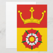 Vlag van Hampshire (Graafschap in VK) Briefpapier (Voorkant / Achterkant)