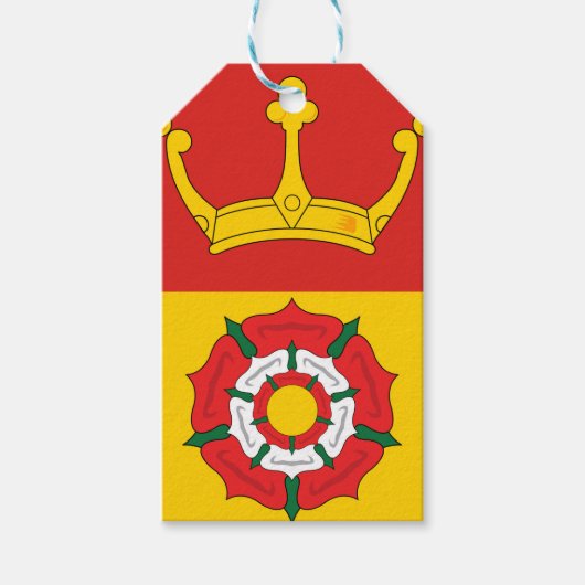 Vlag van Hampshire (Graafschap in VK) Cadeaulabel (Voorkant)