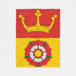 Vlag van Hampshire (Graafschap in VK) Fleece Deken