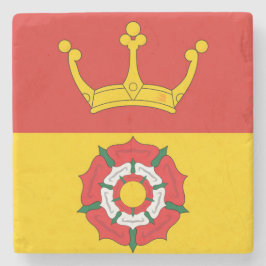 Vlag van Hampshire (Graafschap in VK) Stenen Onderzetter