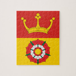 Vlag van Hampshire (VK) Legpuzzel