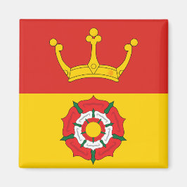 Vlag van Hampshire (VK) Magneet