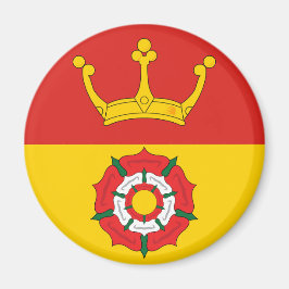 Vlag van Hampshire (VK) Magneet