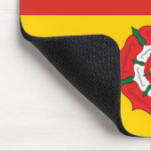 Vlag van Hampshire (VK) Muismat (Hoek)