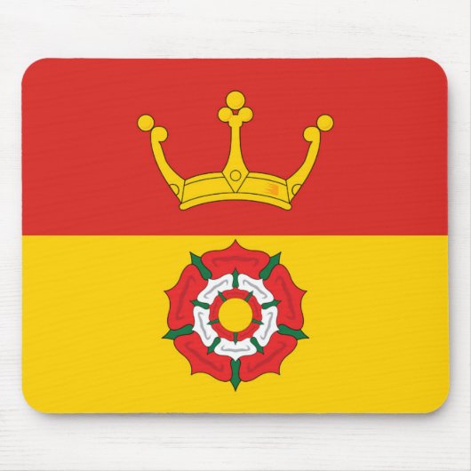 Vlag van Hampshire (VK) Muismat (Voorkant)