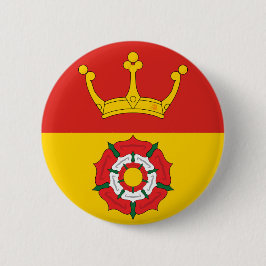 Vlag van Hampshire (VK) Ronde Button 5,7 Cm