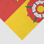 Vlag van Hampshire (VK) Tissuepapier (Detail)