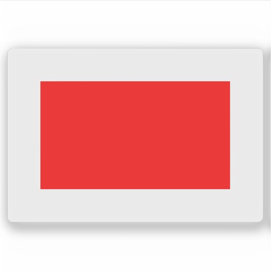 Vlag van Hamrun, Malta Sticker (Voorkant)