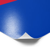 Vlag van Harenkarspel Foto Afdruk (Hoek)