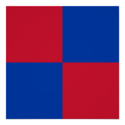 Vlag van Harenkarspel Perfect Poster (Voorkant)