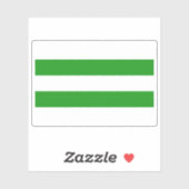 Vlag van Hasselt, België Sticker (Vel)