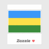 Vlag van Hatillo, Puerto Rico Sticker (Vel)