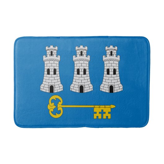 Vlag van Havana, Cuba Bath Mat (Voorkant)