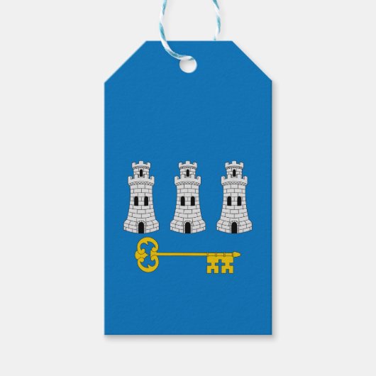 Vlag van Havana, Cuba Gift Labels Cadeaulabel (Voorkant)