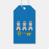 Vlag van Havana, Cuba Gift Labels Cadeaulabel (Achterkant)