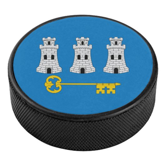 Vlag van Havana, Cuba Hockey Puck (3/4)
