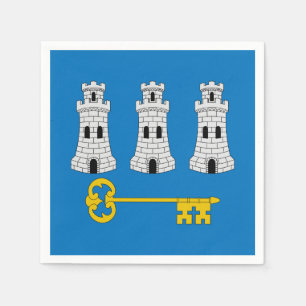 Vlag van Havana, Cuba Napkins Servet