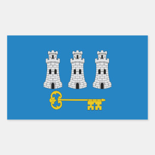 Vlag van Havana, Cubaanse rechthoekige sticker