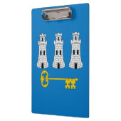 Vlag van Havana, klembord Cuba (Links)