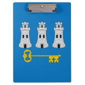 Vlag van Havana, klembord Cuba (Voorkant)