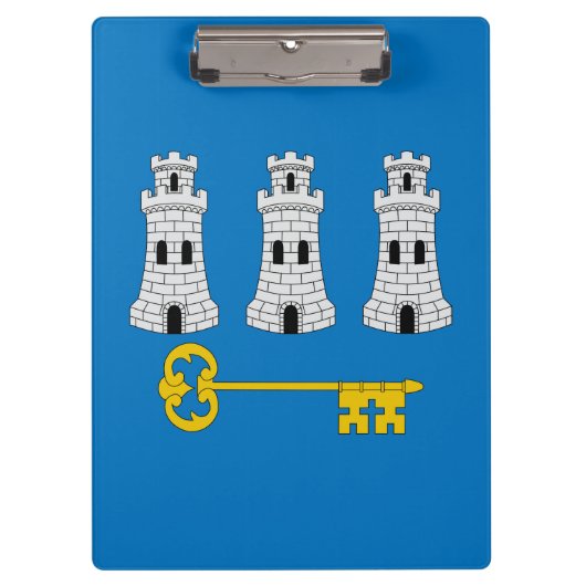 Vlag van Havana, klembord Cuba (Voorkant)