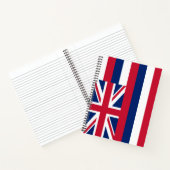 Vlag van Hawaï (staat van de VS) Notitieboek (Binnen)