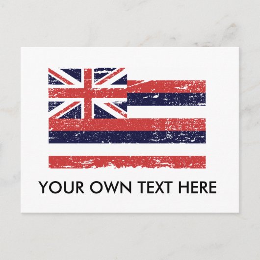  VLAG VAN HAWAII BRIEFKAART