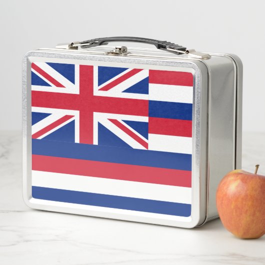 Vlag van Hawaii Metal Lunch Box (In situ)