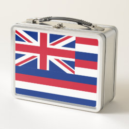 Vlag van Hawaii Metal Lunch Box