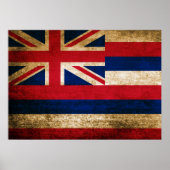  vlag van Hawaii Poster (Voorkant)