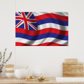 Vlag van Hawaii Poster (Keuken)