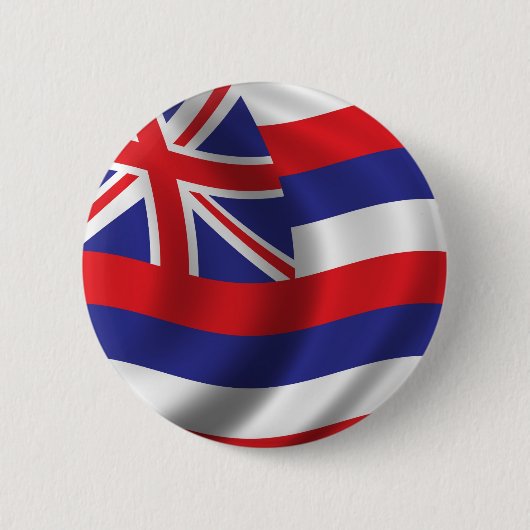 Vlag van Hawaii Ronde Button 5,7 Cm (Voorkant)