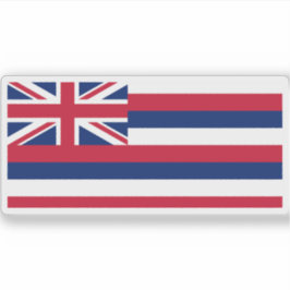 Vlag van Hawaii Sticker