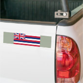 Vlag van Hawaii (VS-staat) Bumpersticker (Op Truck)