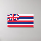 Vlag van Hawaii (VS-staat) Canvas Afdruk (Voorkant)